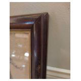 PAIR OF 8Ã10 VINTAGE FRAMED NEEDLEPOINT ART PIECES