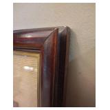 PAIR OF 8Ã10 VINTAGE FRAMED NEEDLEPOINT ART PIECES