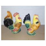 Vintage Royal Copley Hand Painted Ceramic  8\" Tall