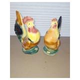 Vintage Royal Copley Hand Painted Ceramic  8\" Tall