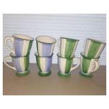 Green and Blue Cups