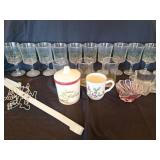 Christmas Holiday Glassware and Ceramics Collection