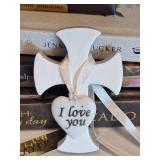 Christian Inspirational Set with Books and Decor