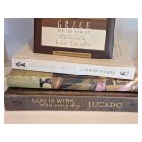 Christian Inspirational Set with Books and Decor