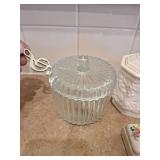 Sugar Dishes and Butterfly Teapot