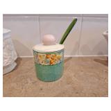 Sugar Dishes and Butterfly Teapot