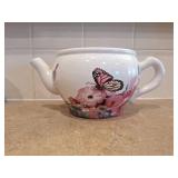 Sugar Dishes and Butterfly Teapot