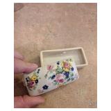 Sugar Dishes and Butterfly Teapot