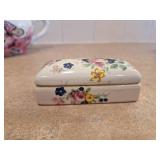 Sugar Dishes and Butterfly Teapot