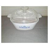 Corning Ware Blue Cornflower Casserole Dish