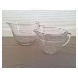 Fire King Glass Measuring Cup Set