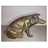 BRONZE COLORED PIGGY BANK