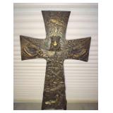 12 INCH Bronze Colored Redeemers Cross