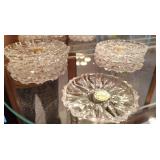 SET OF 10 CRYSTAL COASTERS