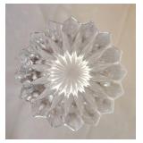 VINTAGE MIKASA 10 INCH HEAVY CRYSTAL VASE