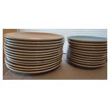 MULIT COLORED TABLEWARE FULL SET