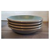 MULIT COLORED TABLEWARE FULL SET