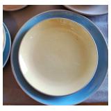 MULIT COLORED TABLEWARE FULL SET