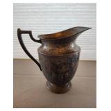 Galvanized Metal Water Pitcher