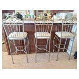 3 Bar Height Stools