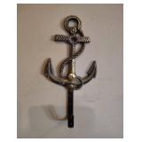 Brass Anchor Shaped Hook for Wall
