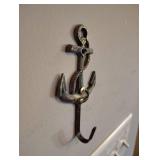 Brass Anchor Shaped Hook for Wall