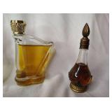 VINTAGE BOTTLES OF PERFUME AND COLOGNE