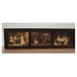 VINTAGE Black and White Photos and Victorian Framed Decor