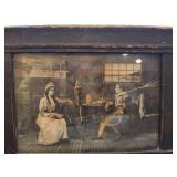 VINTAGE Black and White Photos and Victorian Framed Decor