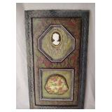 VINTAGE Black and White Photos and Victorian Framed Decor