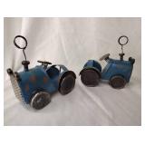 2 Metal Tractors
