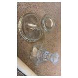 Scented Wax, Candles and Assorted Candlesticks and Holders.