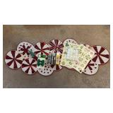 Peppermints Beaded Table Runner(approximately 36 inches) and St. Patrickâs Day Craft and Decor