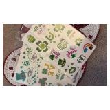 Peppermints Beaded Table Runner(approximately 36 inches) and St. Patrickâs Day Craft and Decor