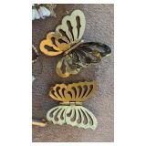 Metal, Plastic, Embroidered and Wood Ornaments, Decor and Crosses