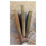 Metal, Plastic, Embroidered and Wood Ornaments, Decor and Crosses