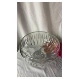 Crystal Footed Spirits Punch Bowl (approximately 9.5 diameter mouth and 7 inches tall)