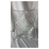 Mikasa Starlet beveled lead crystal photo frame.