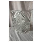 Mikasa Starlet beveled lead crystal photo frame.