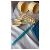 Vintage Tupperware Measuring Cups and Spoons