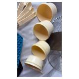 Vintage Tupperware Measuring Cups and Spoons