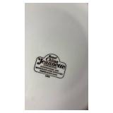 Pampered Chef Family Heritage Deep Dish and Pumpkin Pie Recipe Plate