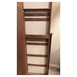 Full Length Standing Jewelry Armoire with Mirror