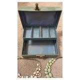 Vintage Statement Necklaces with Jewelry Box