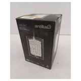 Artika Crystal Cube Integrated LED Pendant Light - Retail: $119
