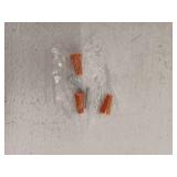 Closmere 5 in. 1-Light Brushed Gold Mid-Century Modern Wall Sconce with Clear Glass Shade