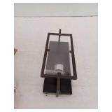 Kenton 4.75 in. 1-Light Vintage Bronze Industrial Wall Sconce with Cage Frame Detail