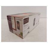 Kenton 4.75 in. 1-Light Vintage Bronze Industrial Wall Sconce with Cage Frame Detail