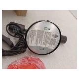 10 in. 2-Light Matte Black Plug-In or Hardwire Wall Sconce for Bathroom