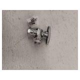 SharkBite 3/8-in FIP x 3/8-in OD Compression Brass Quarter turn Stop Angle Valve